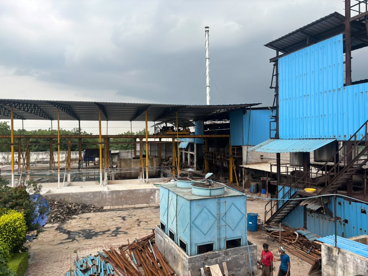 NTG Large-scale production tanks — bulk order capacity